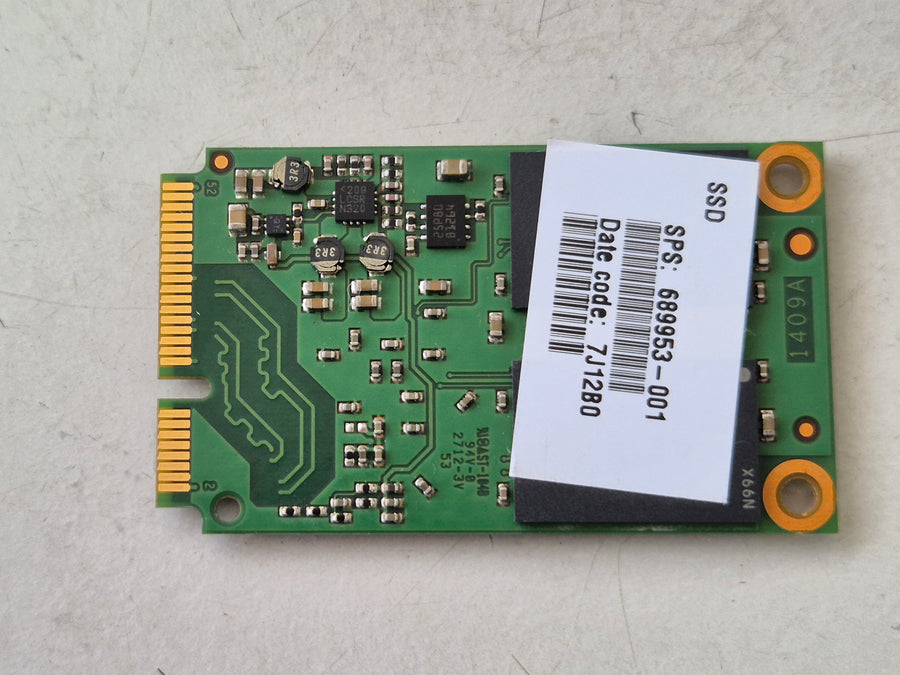 Micron RealSSD C400 128GB MLC SATA 6Gbps mSATA Internal SSD ( MTFDDAT128MAM-1J2 679820-001 689953-001 ) REF