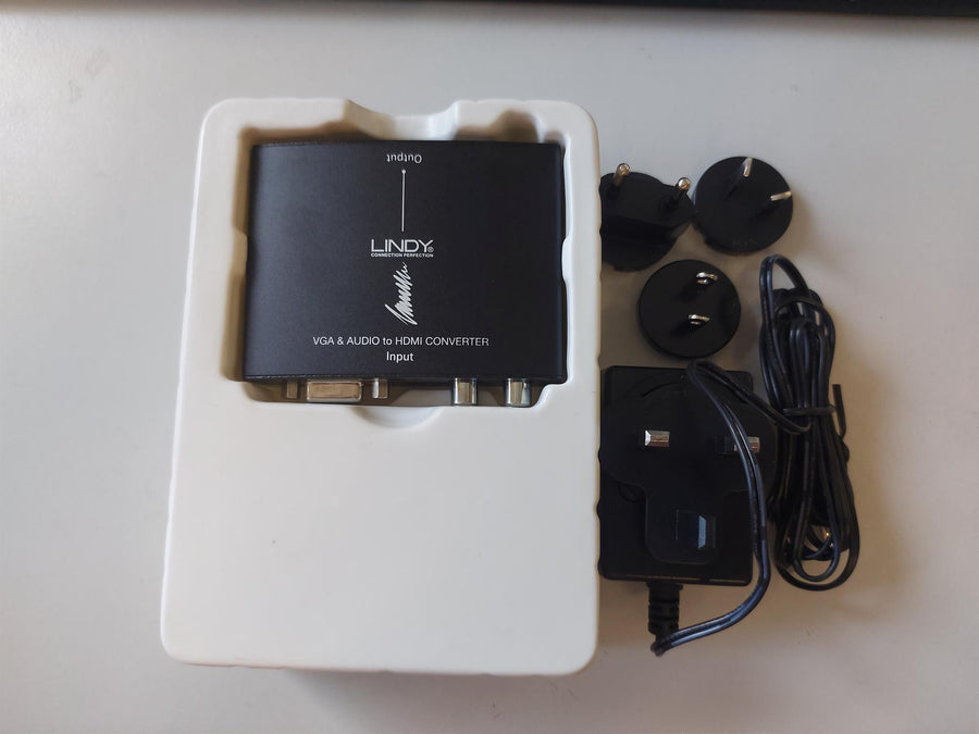 Lindy VGA and Audio to HDMI Converter (38095)