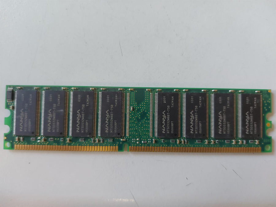 Nanya 512MB DDR-266MHz PC2100 non-ECC Unbuffered CL2.5 184-Pin DIMM Memory Module ( NT512D64S8HB0G-75B)