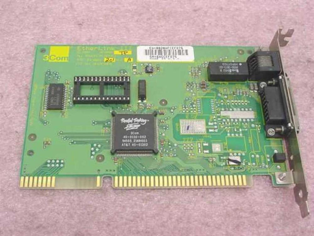 3COM Network Card (3C509B-TP USED)