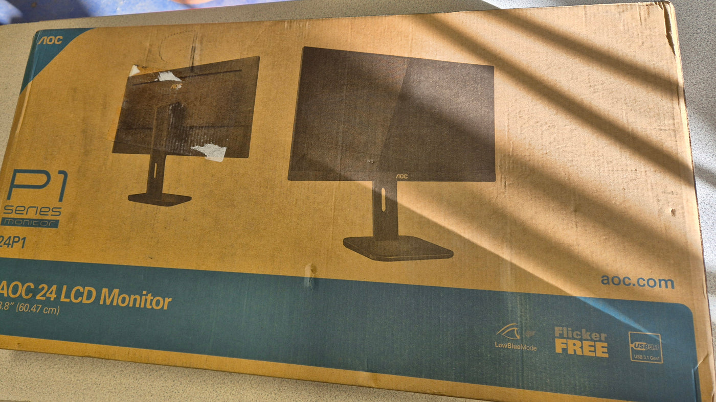 AOC 24P1 24" Full HD Monitor ( HDM1C26BCKACD2E ) USED