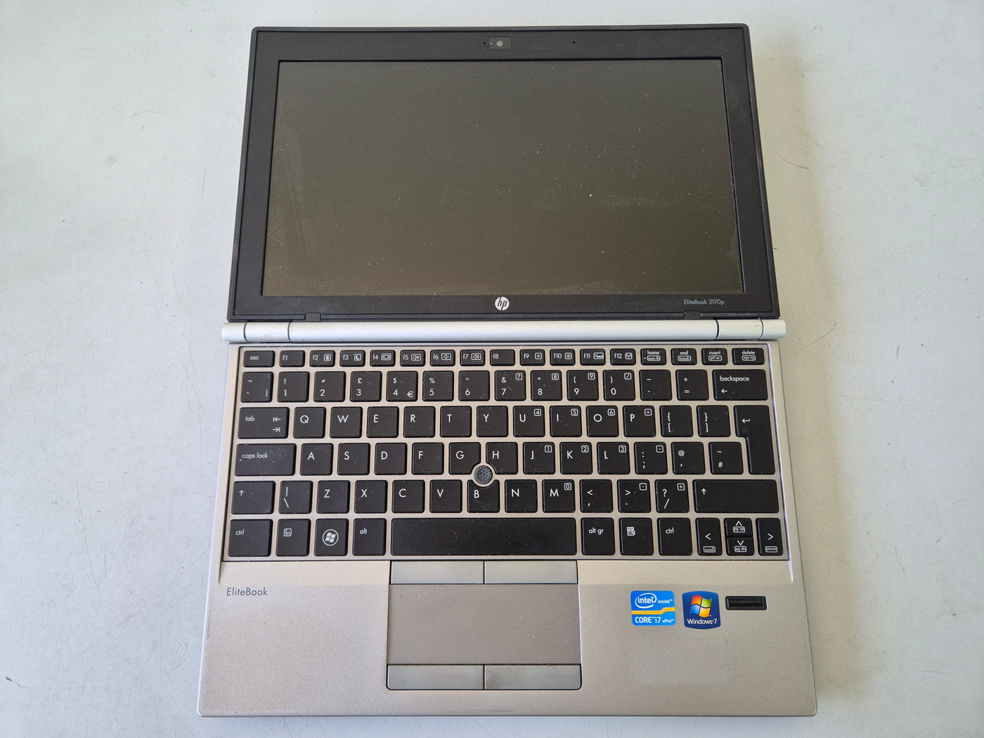 HP EliteBook 2170p NO RAM NO OS NO HDD i7-3667U 2GHz 11.6" BIOS PASSWORD SPR