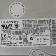 Quantum Dell 2.1GB IDE 5400rpm 3.5in HDD ( ST32A461 89657 ) USED