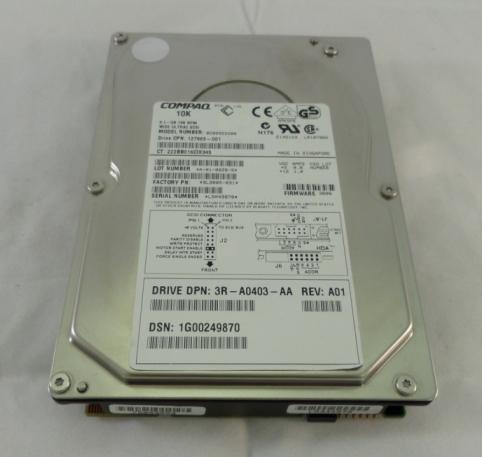 BD009222BB - Dell/Compaq 9.1GB SCSI 68Pin 3.5in HDD - Refurbished