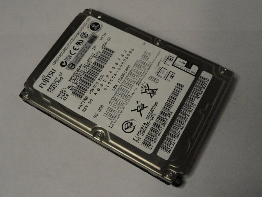 PR20230_CA06531-B22400C1_Fujitsu HP 80Gb IDE 5400rpm 2.5in HDD - Image2