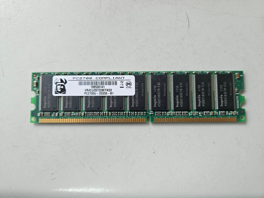 Viking 1GB PC2700 DDR-333MHz ECC 184Pin DIMM ( VR4CU287228ETKD3 ) USED