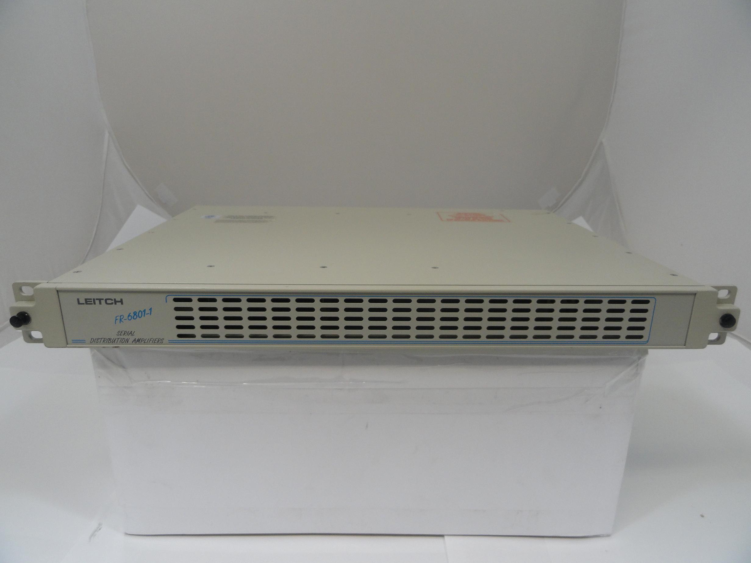 Leitch FR-6801-1 Serial Distribution Amplifier ( FR-6801-1     LEITCH )