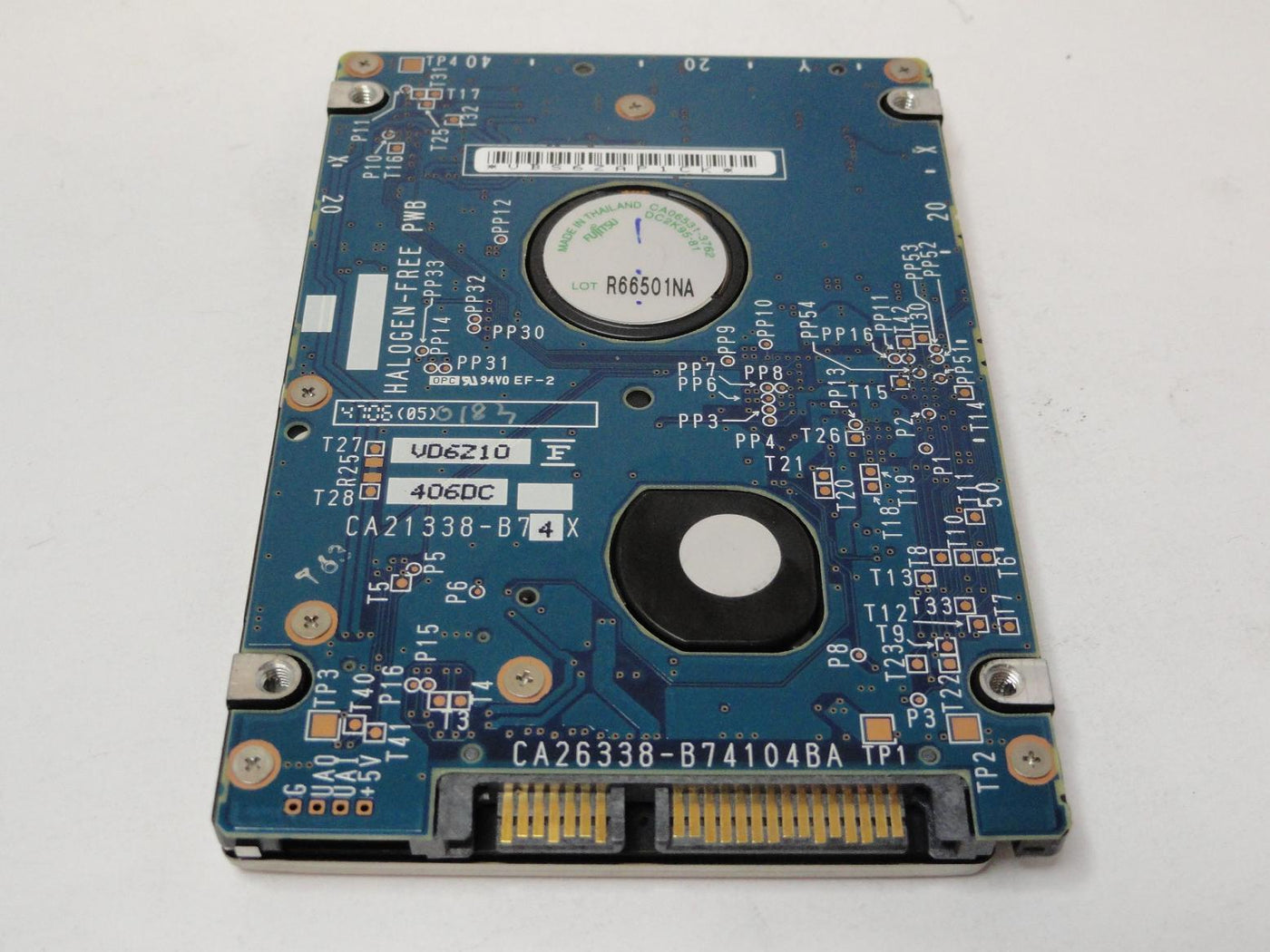PR22925_CA06672-B25300C1_Fujitsu HP 80GB SATA 5400rpm 2.5in HDD - Image2
