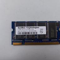 SanMax 512MB DDR SDRAM 2Rx16 PC2700 SODIMM Memory SMD-N51226NA1G-J