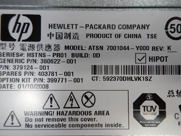 Power Supply ML350 ML370 DL380 G5 800w ( 379123-001 DPS-800GB A 403781-001 380622-001 HSTNS-PD05 399771-001  HP HP )