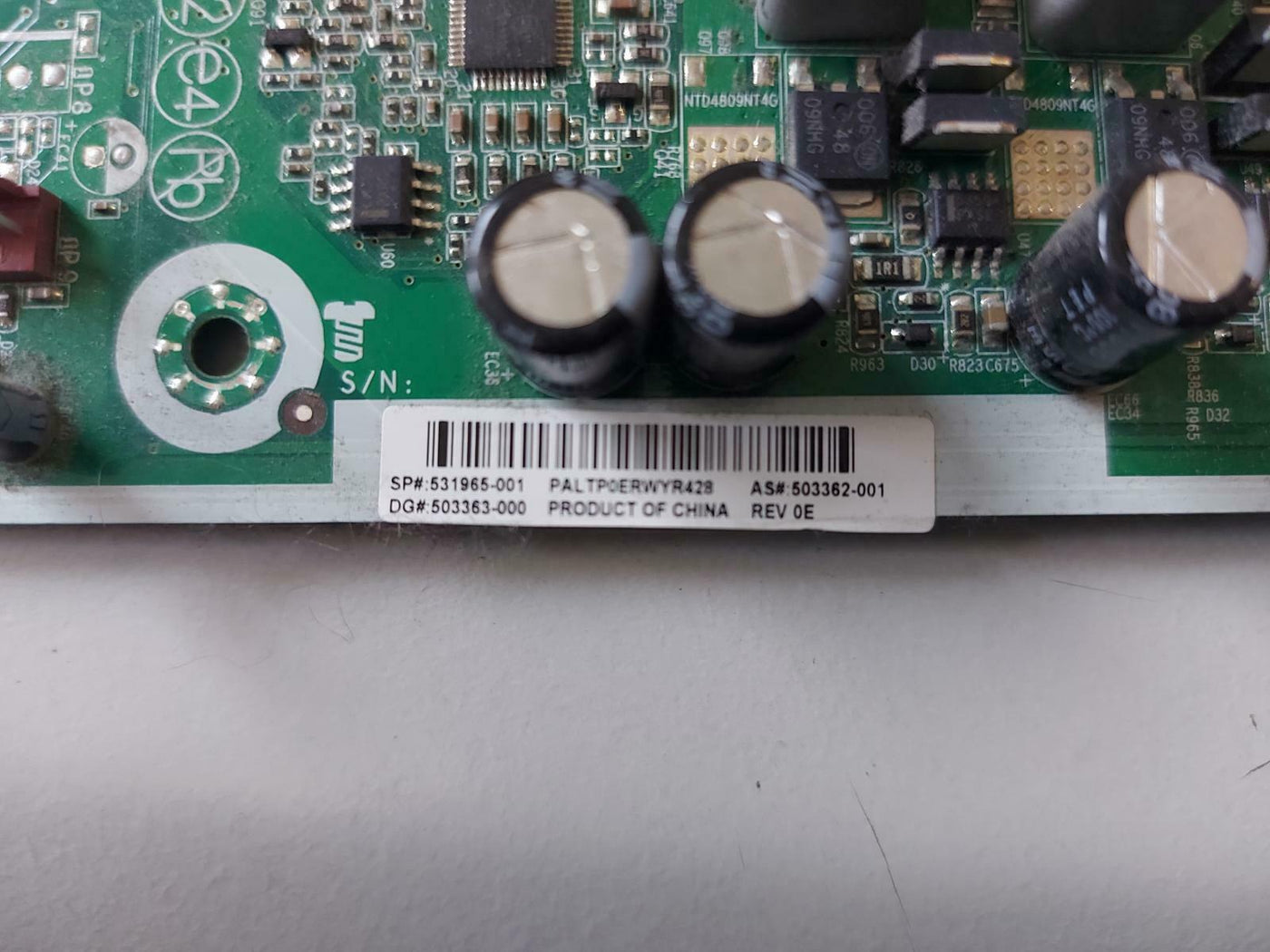 HP Pro 6000 SFF LGA775 Motherboard ( 531965-001 503362-001 ) REF
