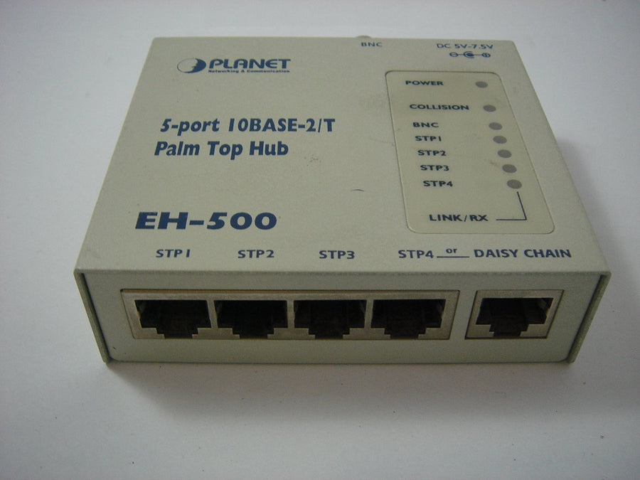 Planet EH-500 5-Port 10 Base-2T Palm Top Hub ( EH-500 EH-500  Planet )