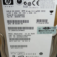 PR22115_CA06570-B40100DD_Fujitsu HP 146.8GB SCSI 80 Pin 10Krpm 3.5in HDD - Image2