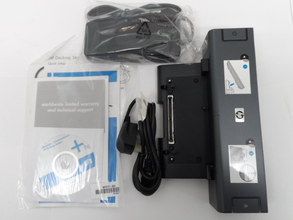 PR16083_360605-001_HP Basic Docking Station with AC Adapter - Image2