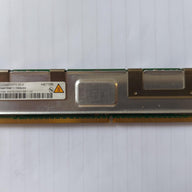 Qimonda 512MB PC2-5300 DDR2-667MHz ECC Fully Buffered CL5 240-Pin DIMM Single Rank Memory Module (HYS72T64400HFN-3S-A)