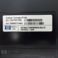 HP 6710b 1Gb Ram 1.6Ghz No HDD Laptop