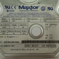 PR04522_82580A5_Compaq/Maxtor 2.5Gb IDE 5400rpm 3.5" HDD - Image2