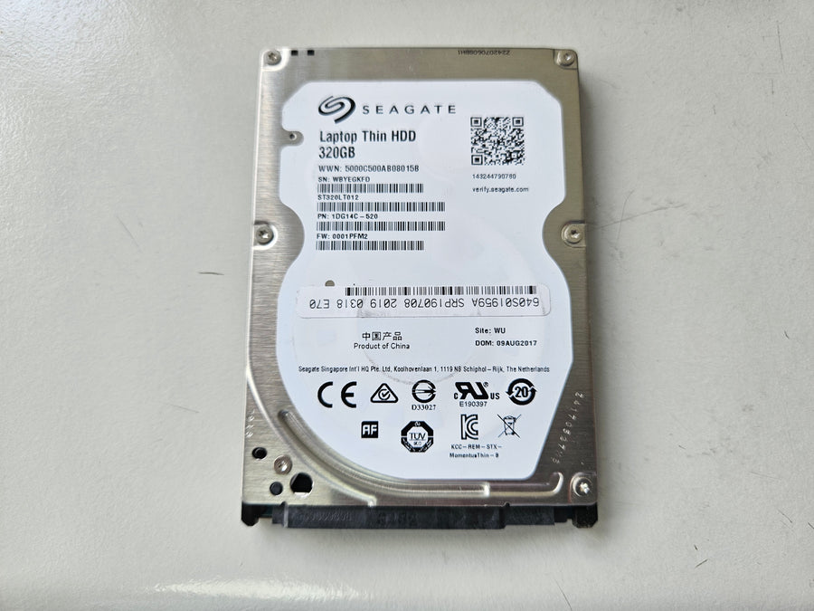 Seagate 320GB 5400RPM 2.5" SATA HDD ( ST320LT012 1DG14C-520 ) REF