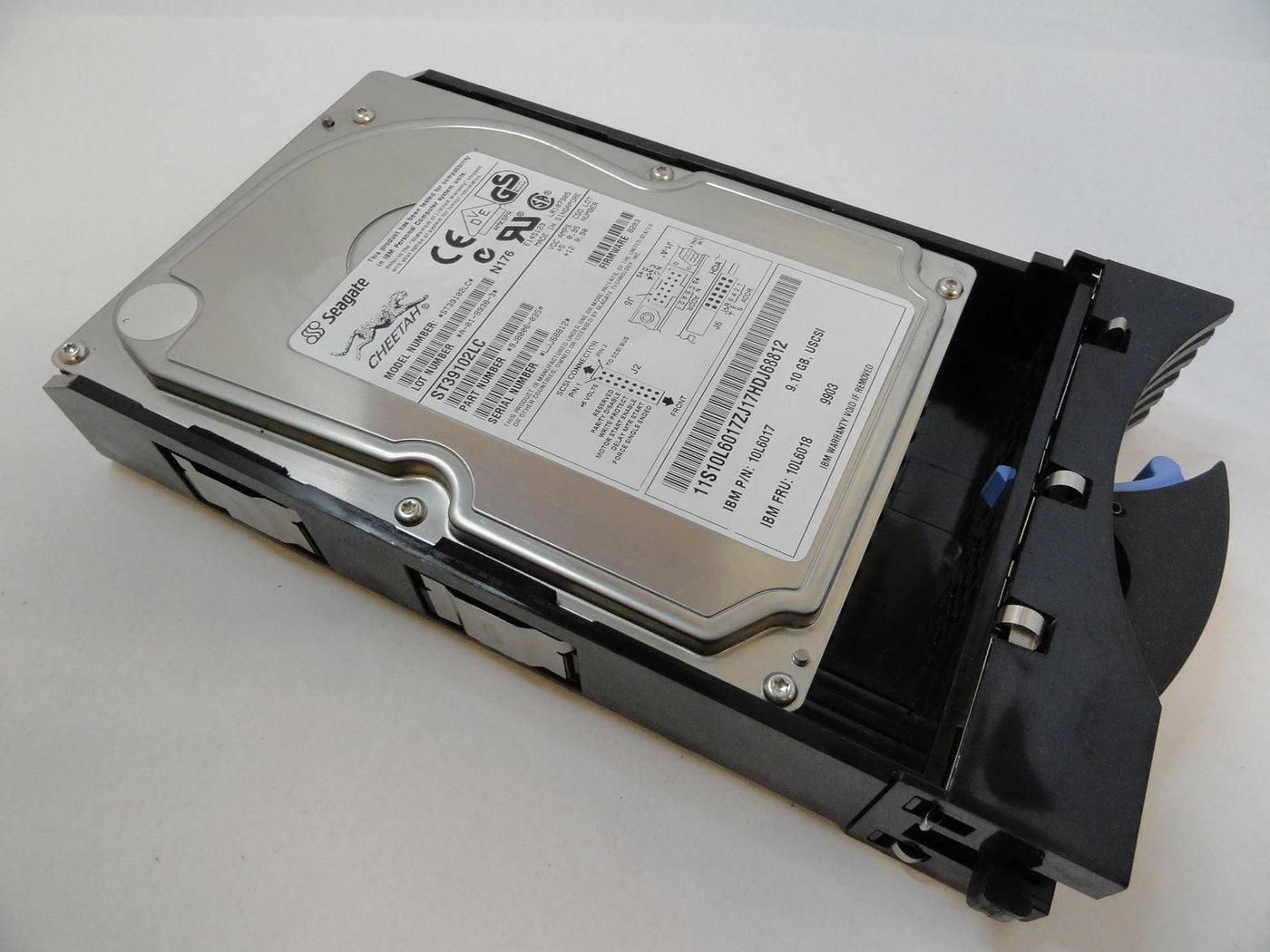 9J8006-035 - Seagate IBM 9.1GB SCSI 80 Pin 10Krpm 3.5in HDD in Caddy - Refurbished