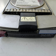 Compaq Seagate 18.2GB SCSI 80 Pin 10Krpm 3.5in HDD in Caddy ( 9U3001-030 BD01864552 232574-001 3R-A3058-AA ) USED