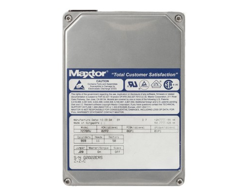 Maxtor 270MB 3551rpm IDE 3.5in HDD ( 7270AV ) USED