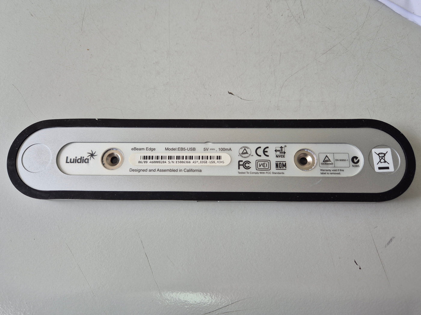 Luidia eBeam Edge with NEW pen - NO PSU USED
