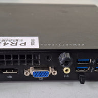 HP EliteDesk 800 G1 Desktop Mini 120GB SSD 4GB RAM i3-4160T 3.1GHz Linux Mint w/ adapter ( L9W49ET#ABU ) USED
