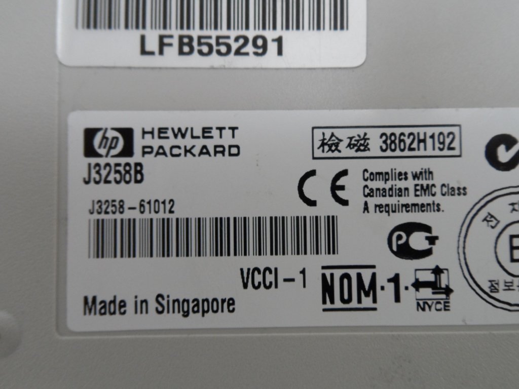 J3258B - HP Jet Direct 170x External NIC - Refurbished