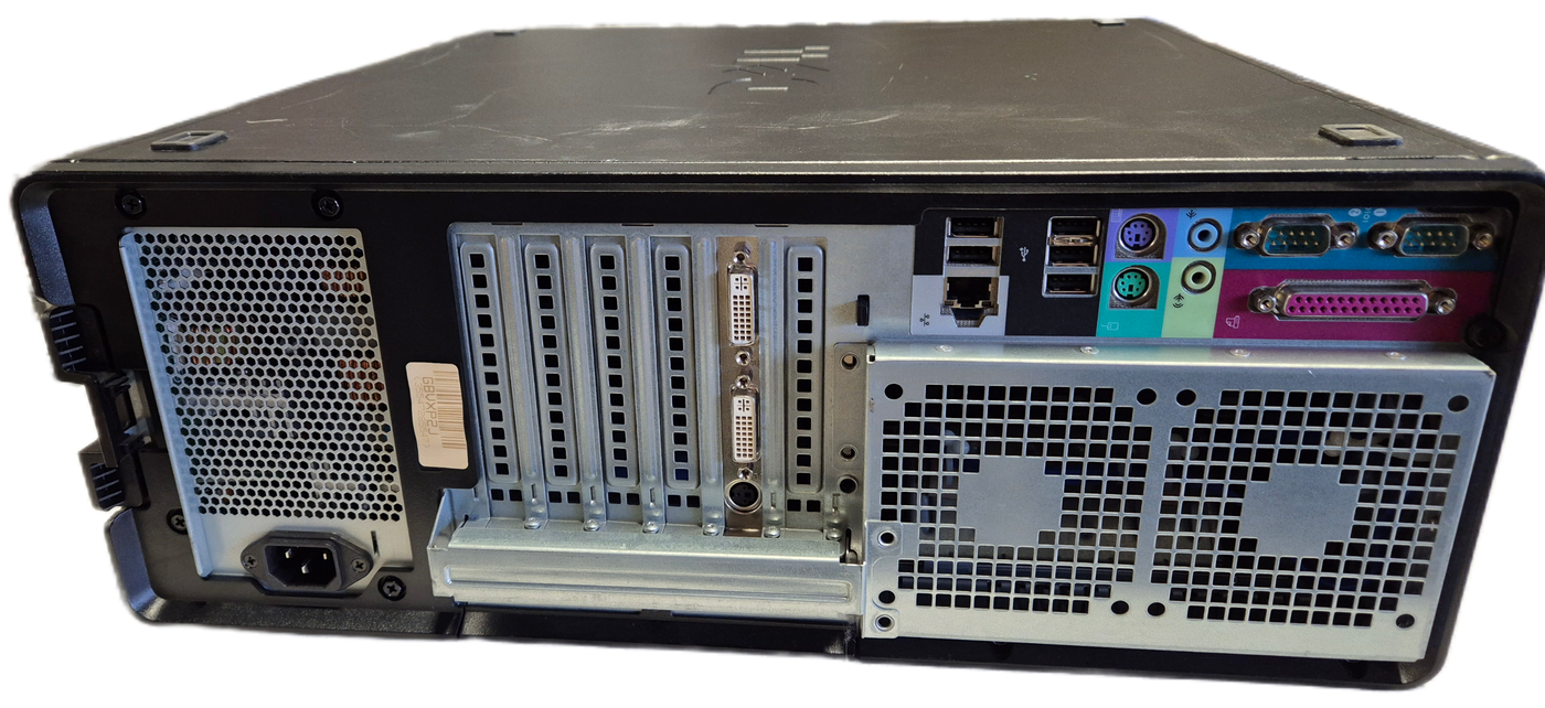 Dell Precision 490 DVD Xeon 5160 3GHz 3GB RAM NO HDD NO OS Nvidia Quadro Win XP Pro COA Present ( DCTA ) USED 