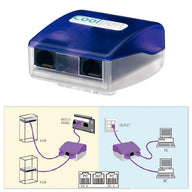 HellermanTyton CoolPort 2 Port Data Device Sharer Adapter (CP2/2DA USED)