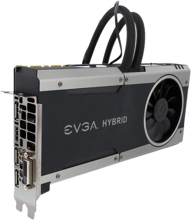 EVGA GeForce GTX 1070 FTW Hybrid Graphics Card ( 08G-P4-6278-KR ) REF