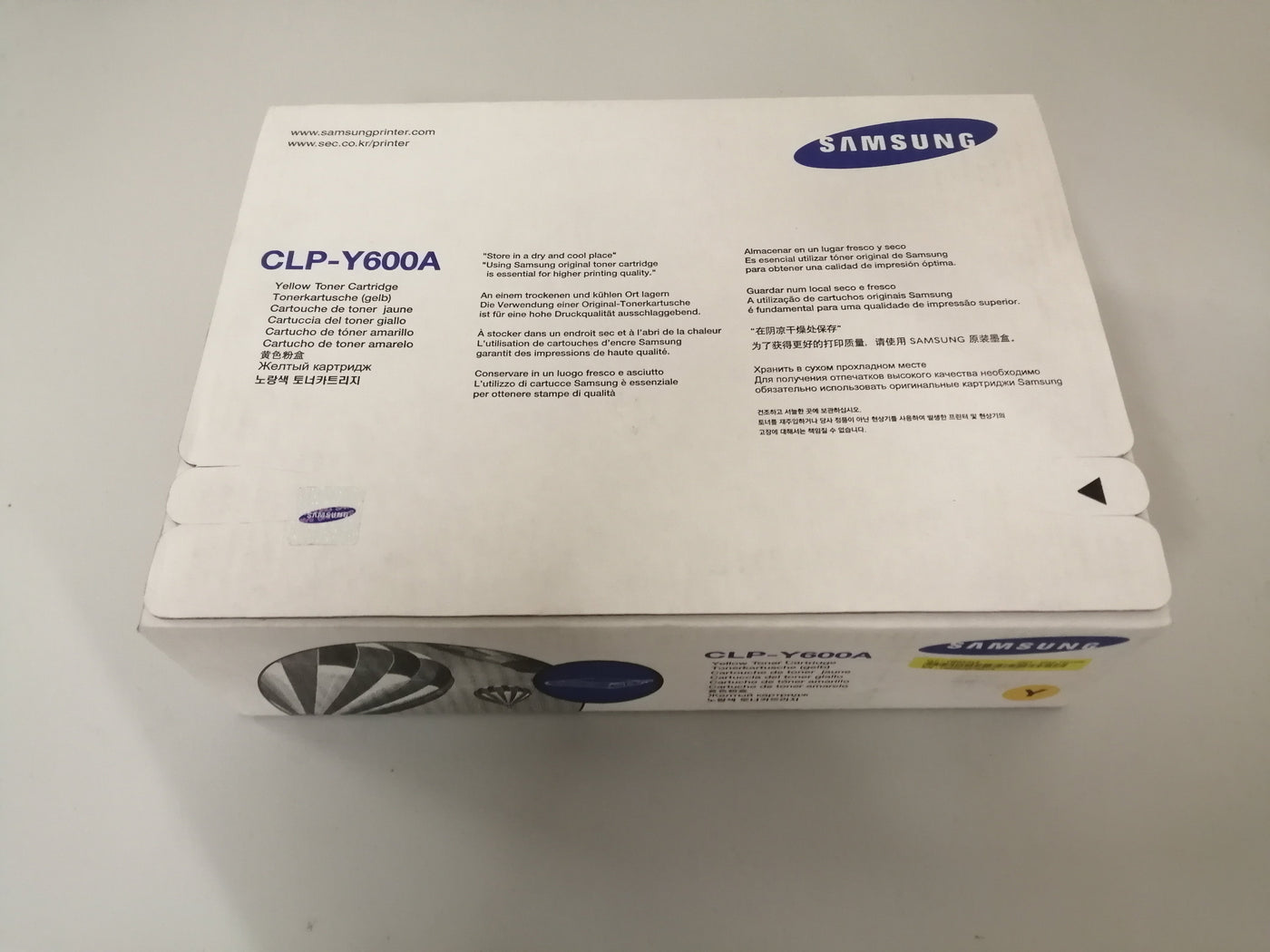 Samsung Yellow Samsung toner CLP600 ( CLP-Y600A ) NEW OLD STOCK FINAL SALE