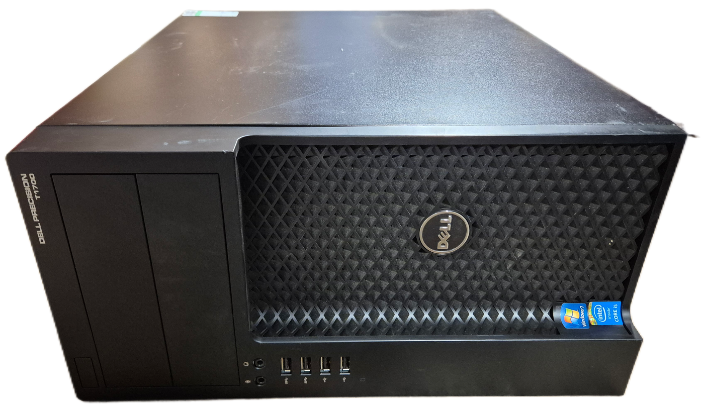 Dell Precision T1700 500GB HDD DVD 16GB RAM i5-4590 3.3GHz Linux USED - Small Dent