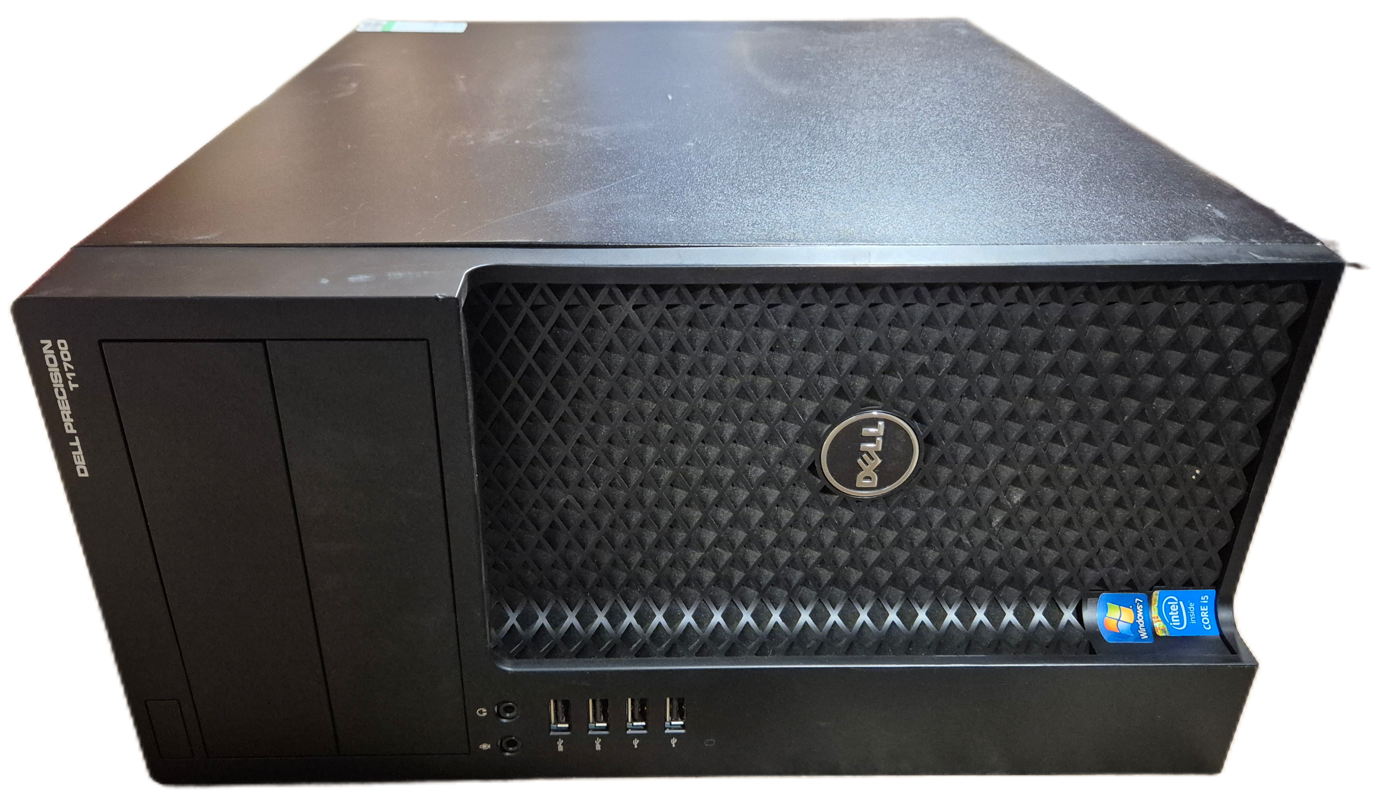 Dell Precision T1700 500GB HDD DVD 16GB RAM i5-4590 3.3GHz Linux USED - Small Dent
