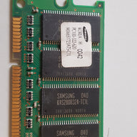 Samsung 128MB PC100 100MHz non-ECC CL2 168-Pin DIMM Memory Module (M366S1723ATS-C1L)