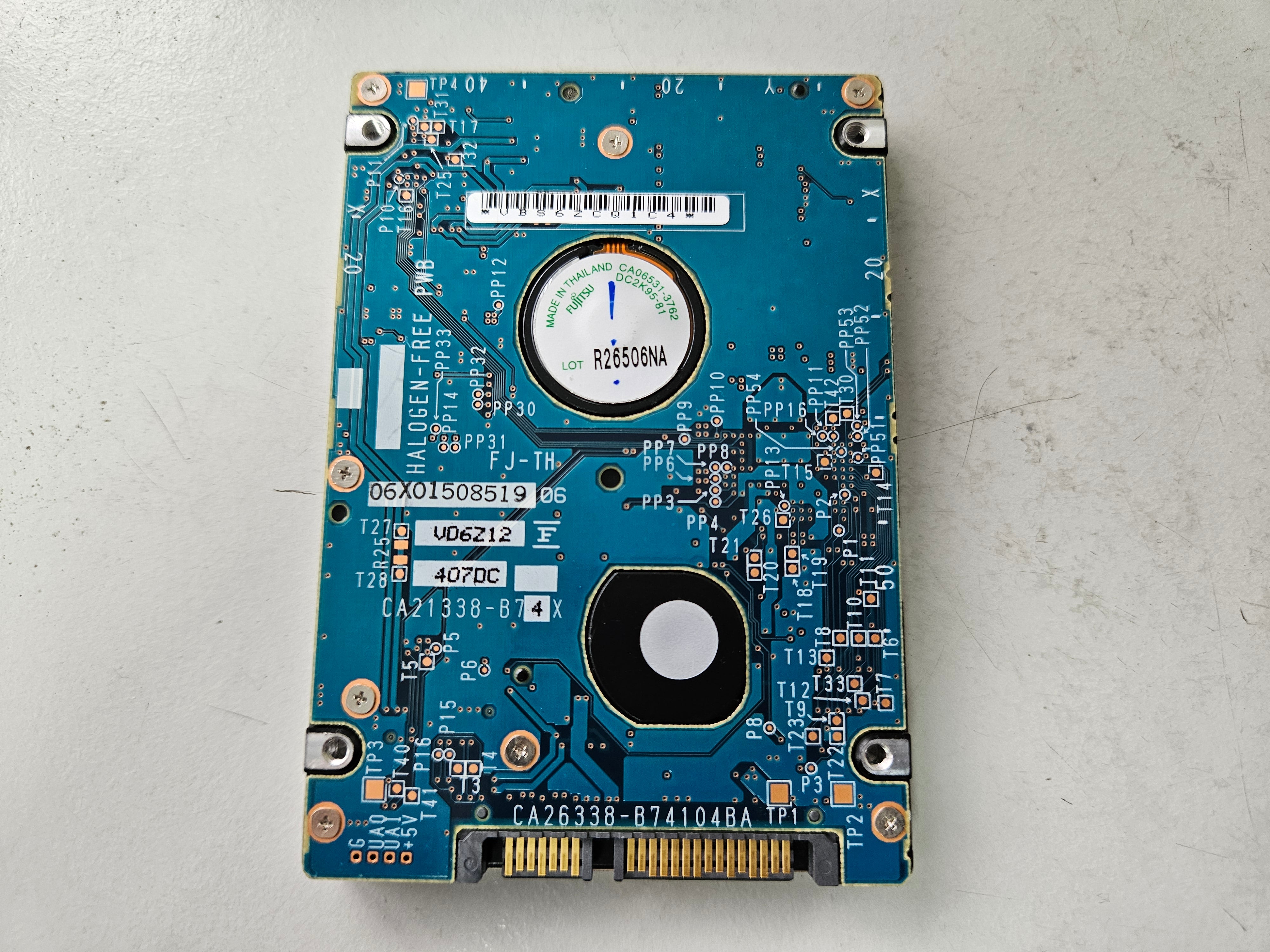 Fujitsu Lenovo 40GB 5400RPM SATA 2.5" HDD ( MHV2040BH CA06672-B210000L 39T2760 39T2780 39T2637 ) REF