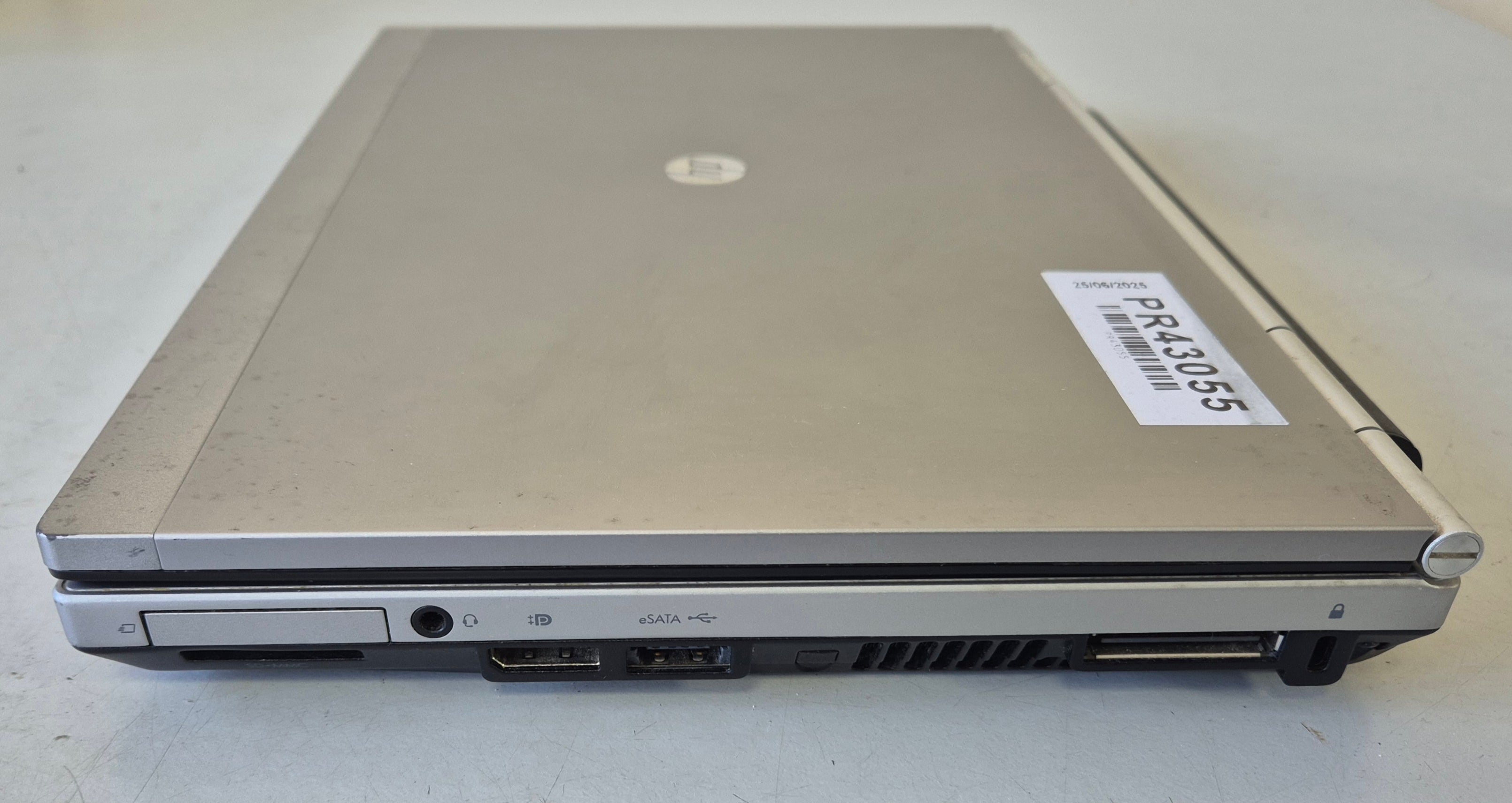 HP EliteBook 2560p NO HD NO OS 4GB RAM DVD i5 12.5" Laptop SPR