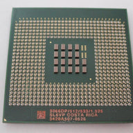 Intel Xeon 3.06GHz 533MHz 512Kb L2 Cache CPU ( SL6VP ) USED