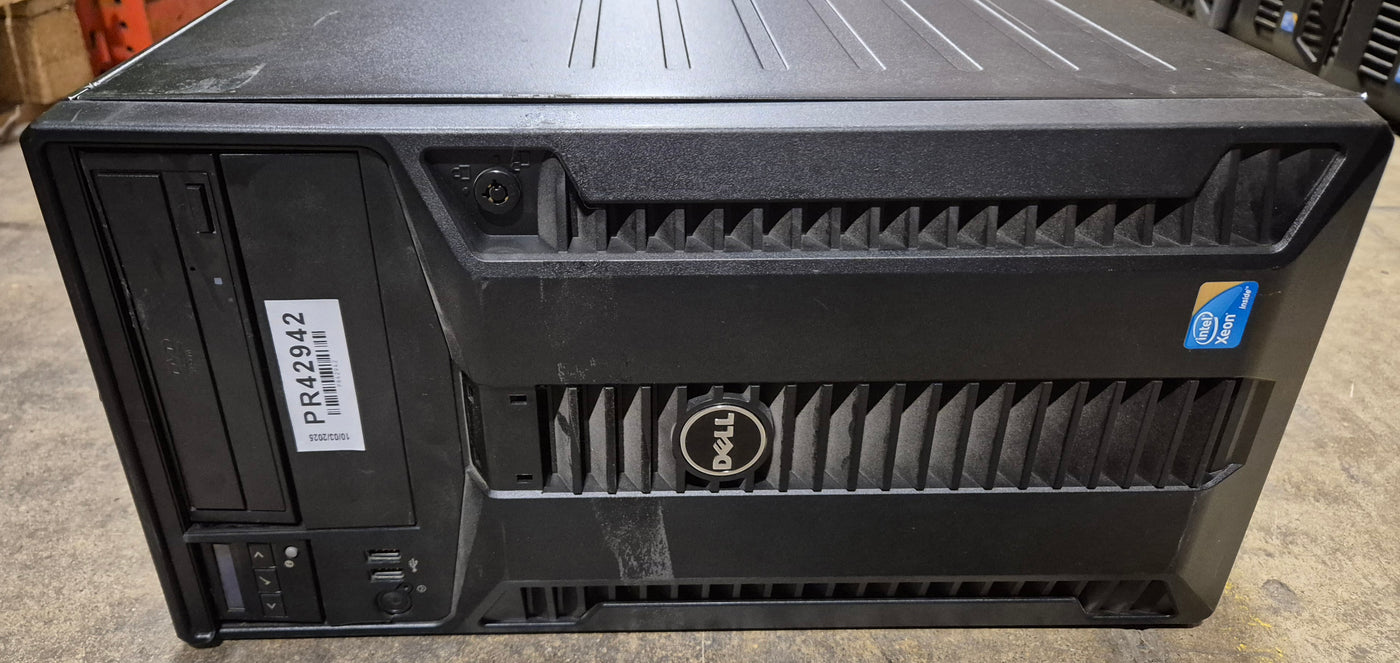 Dell PowerEdge T310 4GB RAM Xeon 2.67GHz NO HDD NO OS Dual PSU WinSVR 2008 COA ( E09S ) USED Damaged Plastics 