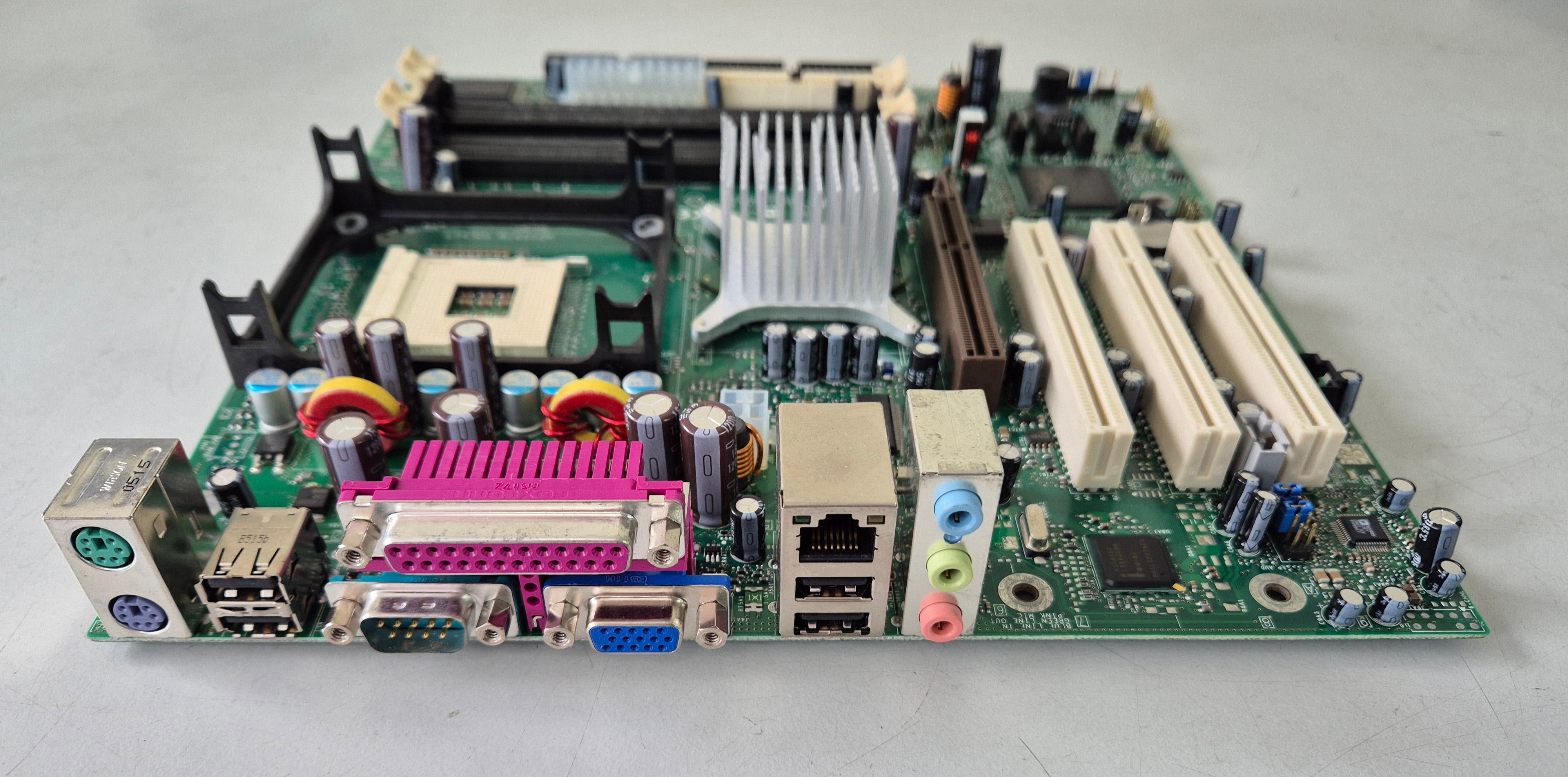 Intel E210882 AGP Micro-ATX Socket 478 Motherboard ( C28906-411 D865GLC D865PESO D865PCD D865PCK ) USED
