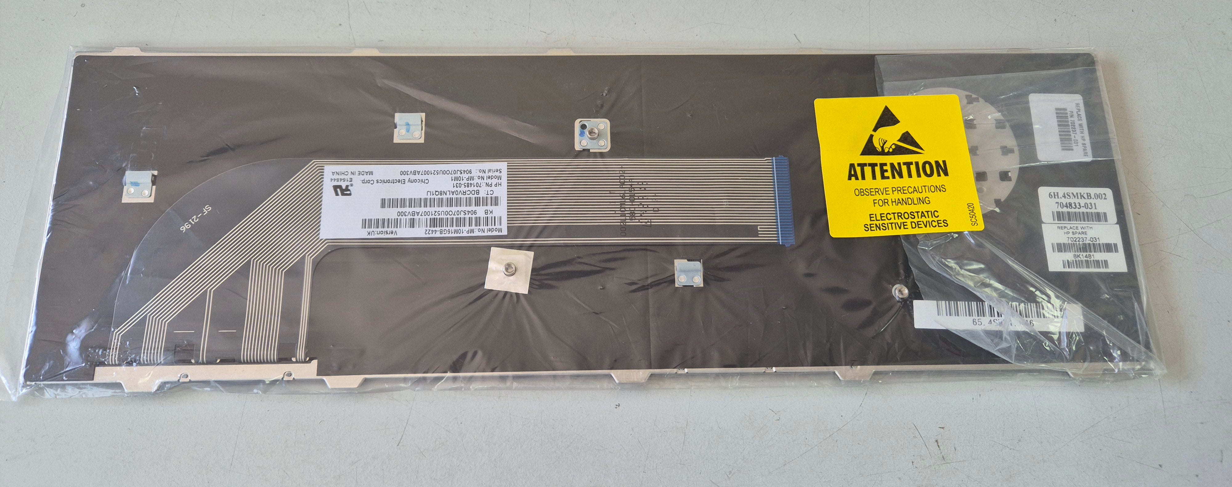 HP ProBook 4540s QWERTY replacement keyboard ( MP-10M16GB-4422 701485-031 702237-031 ) NOB
