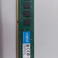 Crucial 8GB PC3-12800 DDR3-1600MHz non-ECC CL11 DIMM CT102464BD160B.C16FPR