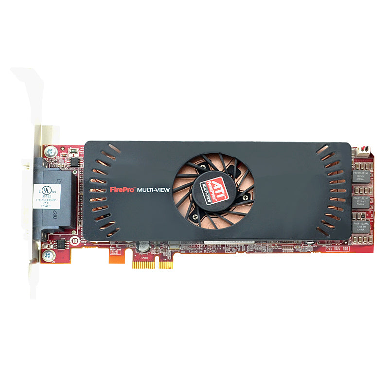 ATI FirePro 2450 Multi-View 512MB GDDR3 PCIe graphics card ( 7120035600G 102B6110103 ) USED