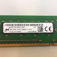 Micron Crucial  4GB DDR3-1600MHz PC3L-12800U DIMM ( MT8KTF51264AZ-1G6P1 CT51264BD160BJ.8FP ) REF