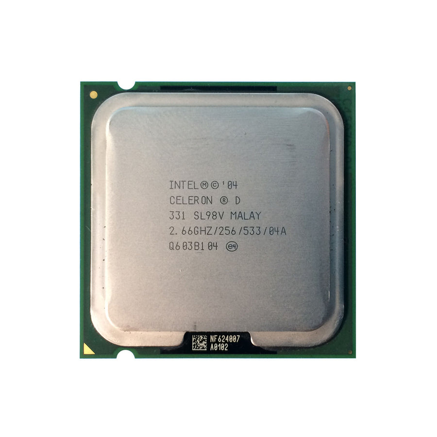 Intel Celeron D 331 2.66GHz 533MHz 775 CPU ( SL98V ) USED