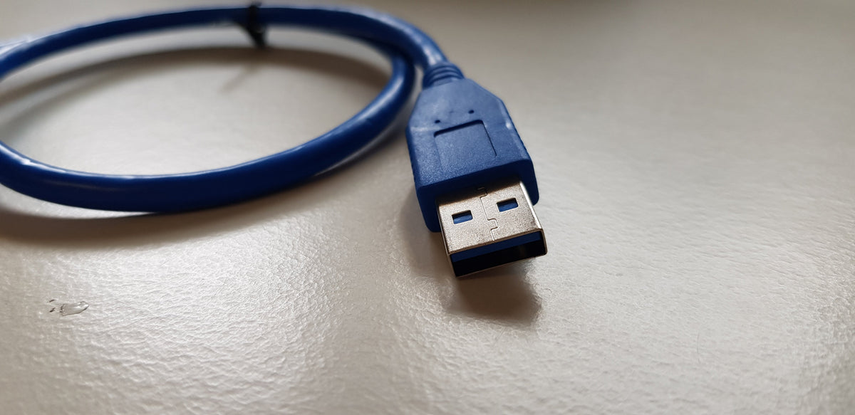 Sinforcon USB 3.0 AM - USB 3.0 BM serial connector cable (blue) (CAB0009)