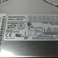 KW18J018 - Quantum Atlas 10K III 18Gb SCSI 80 Pin 10Krpm 3.5in HDD - Refurbished