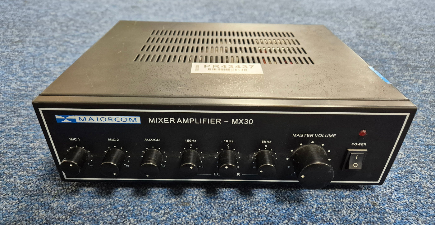 MajorCom 30W Mixer Amplifier ( MX30 ) USED