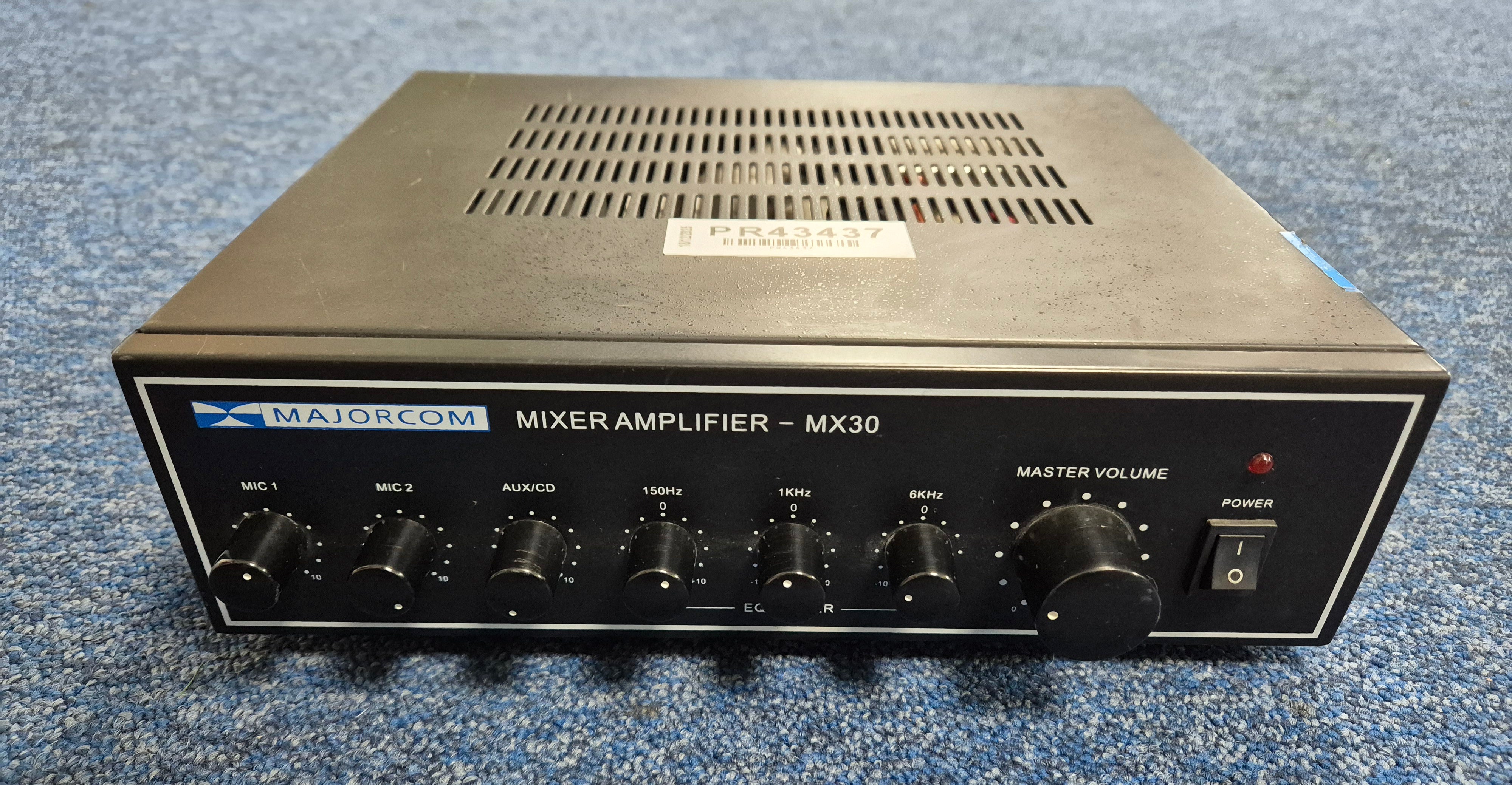 MajorCom 30W Mixer Amplifier ( MX30 ) USED