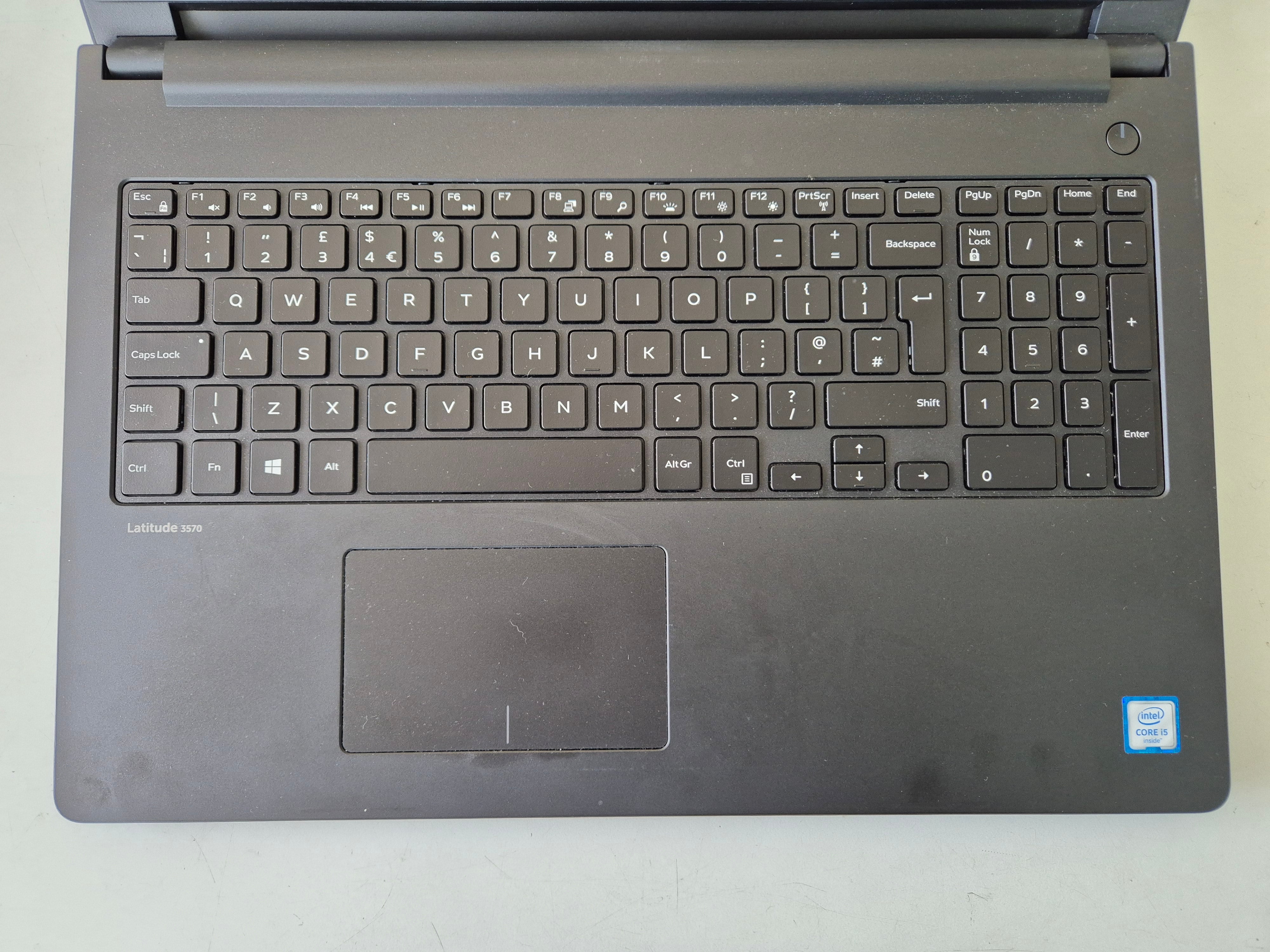 Dell Latitude 3570 500GB HDD 4GB RAM i5-6200U 2.40GHz Win10 15.6" USED BATTERY NOT HOLDING CHARGE